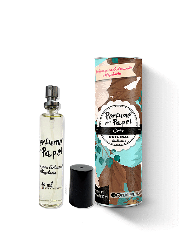 CRIS 30 ml - Perfume para Artesanato e Papelaria - Perfume para Papel