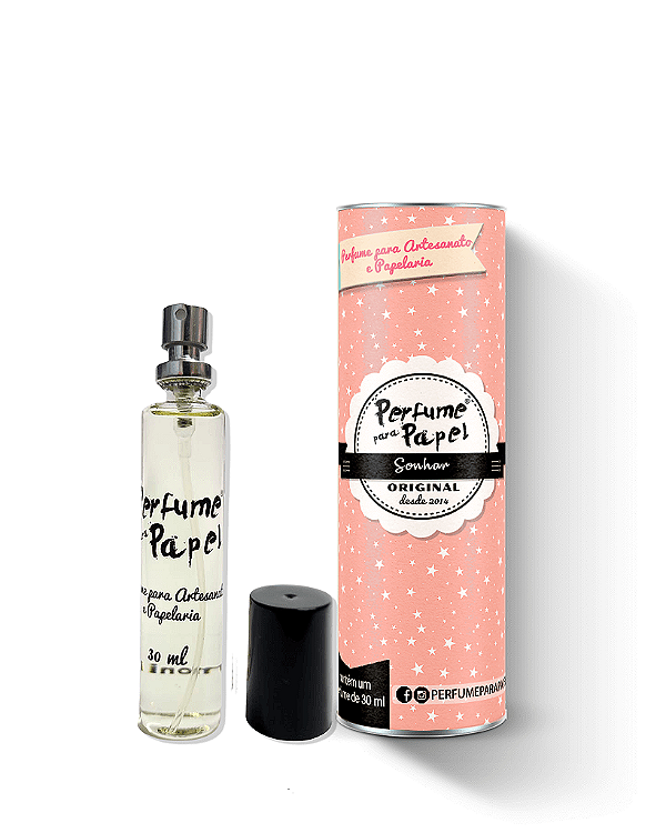 SONHAR 30 ml - Perfume para Artesanato e Papelaria - Perfume para Papel