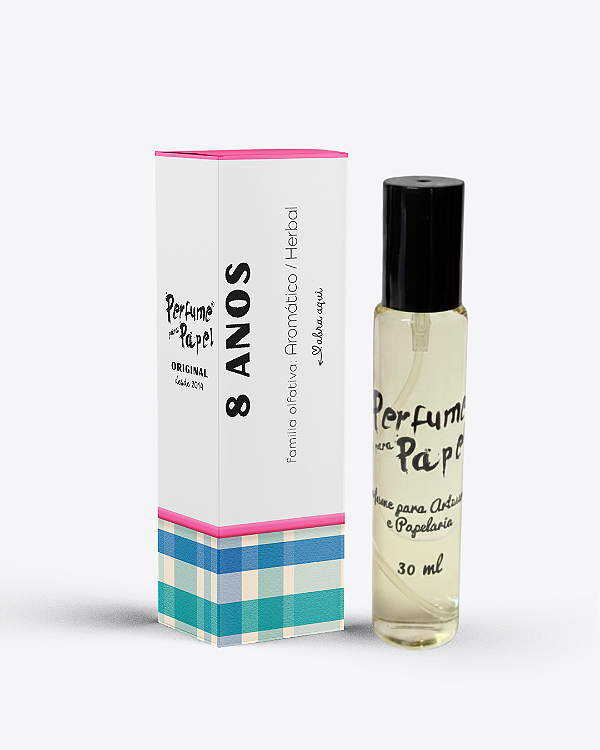 Edição 8 ANOS 30 ml - Perfume para Artesanato e Papelaria - Perfume para Papel
