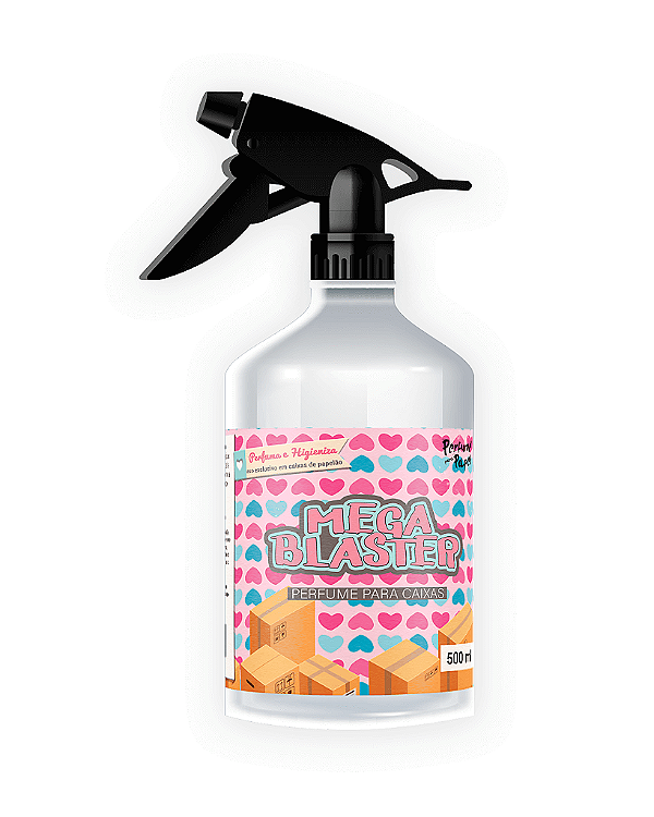 PITANGA NEGRA 500 ml - SPRAY Mega Blaster - Perfume para Caixa e Embalagens | Perfume para Papel