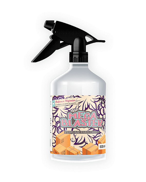 UVINHA 500 ml - SPRAY Mega Blaster - Perfume para Caixa e Embalagens | Perfume para Papel