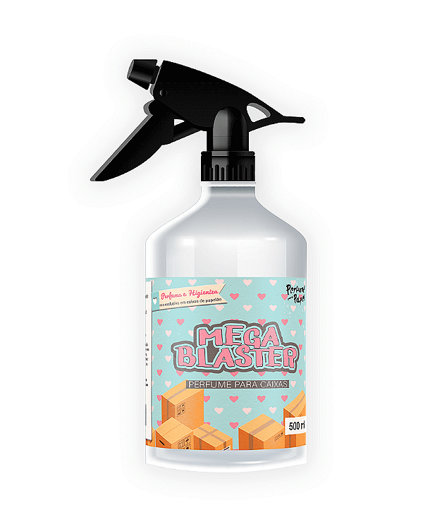 AMOR INFINITO 500 ml - SPRAY Mega Blaster - Perfume para Caixa e Embalagens | Perfume para Papel