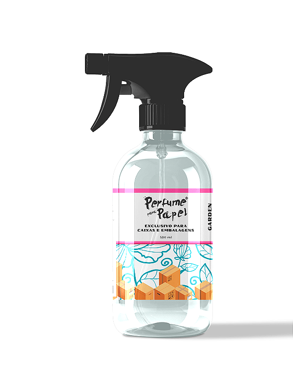 GARDEN 500 ml - SPRAY Perfume para Caixa e Embalagens - Perfume para Papel