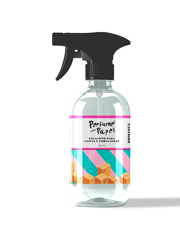ROMANCE 500 ml - SPRAY Perfume para Caixa e Embalagens - Perfume para Papel