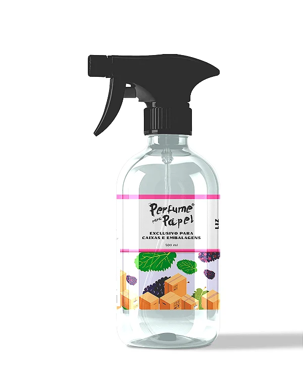 LIZ 500 ml - SPRAY Perfume para Caixa e Embalagens - Perfume para Papel