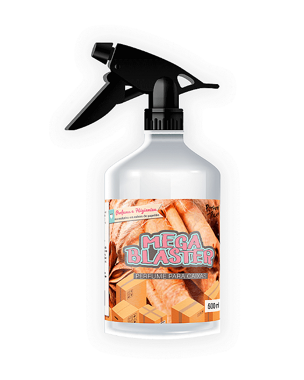 CANELA 500 ml - SPRAY Mega Blaster - Perfume para Caixa e Embalagens | Perfume para Papel