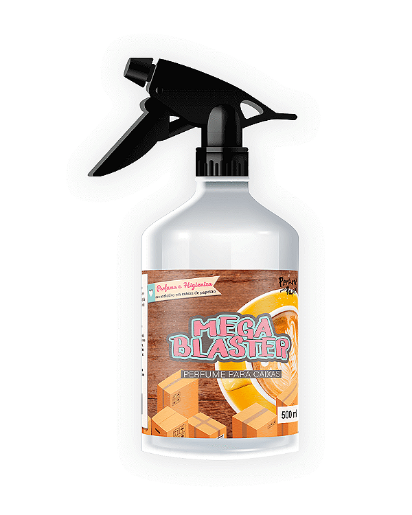 CAPPUCCINO 500 ml - SPRAY Mega Blaster - Perfume para Caixa e Embalagens | Perfume para Papel