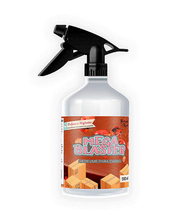 CHOCOLATE COM PIMENTA 500 ml - SPRAY Mega Blaster - Perfume para Caixa e Embalagens | Perfume para Papel
