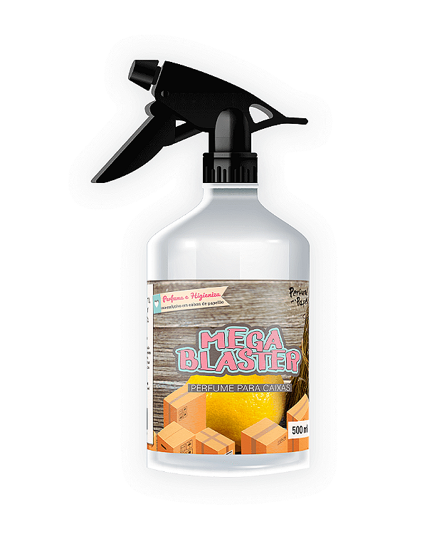 CLARISSE 500 ml - SPRAY Mega Blaster - Perfume para Caixa e Embalagens | Perfume para Papel