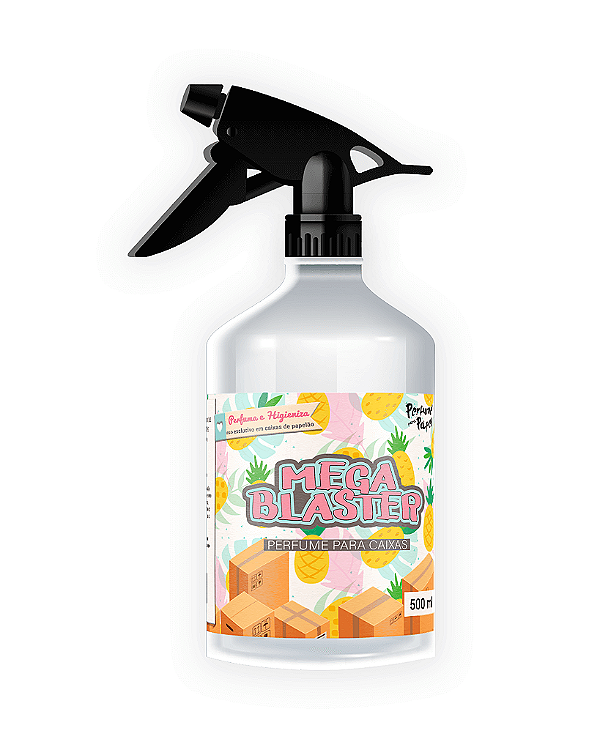 TROPICAL 500 ml - SPRAY Mega Blaster - Perfume para Caixa e Embalagens | Perfume para Papel