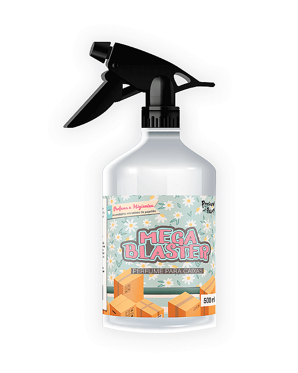 PLENITUDE 500 ml - SPRAY Mega Blaster - Perfume para Caixa e Embalagens | Perfume para Papel