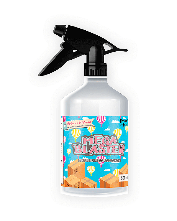 MOMENTOS 500 ml - SPRAY Mega Blaster - Perfume para Caixa e Embalagens | Perfume para Papel