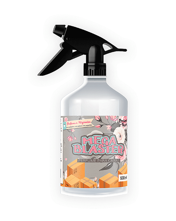 MEU ACONCHEGO 500 ml - SPRAY Mega Blaster - Perfume para Caixa e Embalagens | Perfume para Papel