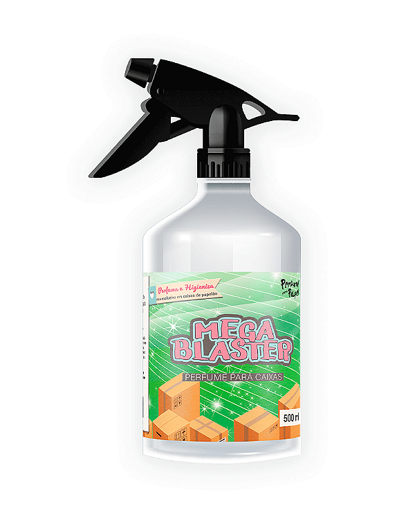 HELLO 500 ml - SPRAY Mega Blaster - Perfume para Caixa e Embalagens | Perfume para Papel