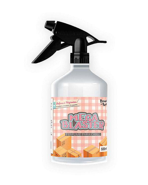 HARMONIA 500 ml - SPRAY Mega Blaster - Perfume para Caixa e Embalagens | Perfume para Papel