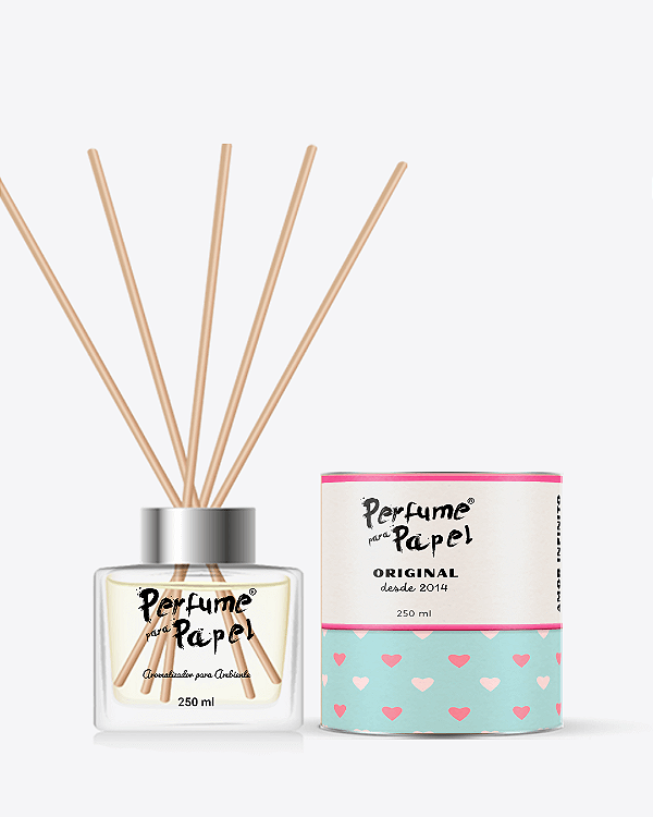 AMOR INFINITO - Difusor de Varetas para Ambiente  250 ml com 10 varetas