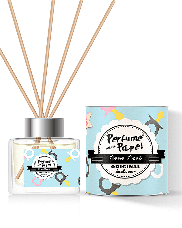 NANA NENÊ - DIFUSOR DE VARETAS Aromatizador para Ambientes 250 ml - Perfume para Papel