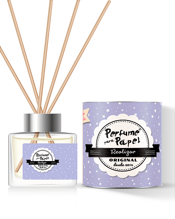 REALIZAR - DIFUSOR DE VARETAS Aromatizador para Ambientes 250 ml - Perfume para Papel