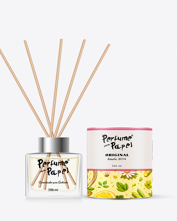 CLARISSE - Difusor de Varetas para Ambiente  250 ml com 10 varetas