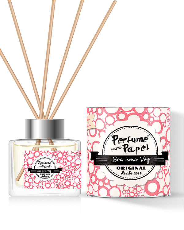 ERA UMA VEZ - DIFUSOR DE VARETAS Aromatizador para Ambientes 250 ml - Perfume para Papel
