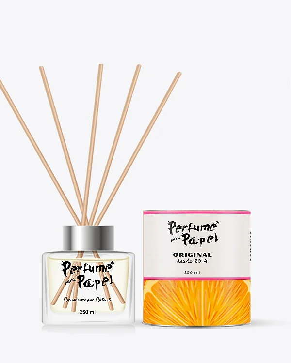 LARANJA LIMA - Difusor de Varetas para Ambiente 250 ml com 10 varetas
