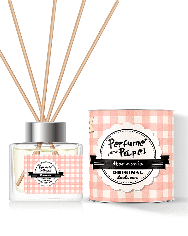 HARMONIA - DIFUSOR DE VARETAS Aromatizador para Ambientes 250 ml - Perfume para Papel