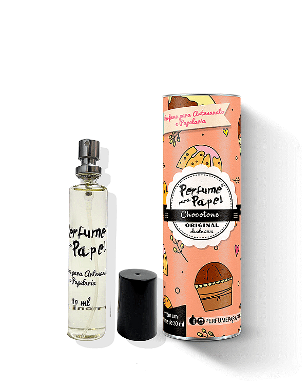 CHOCOTONE 30 ml - Perfume para Artesanato e Papelaria - Perfume para Papel