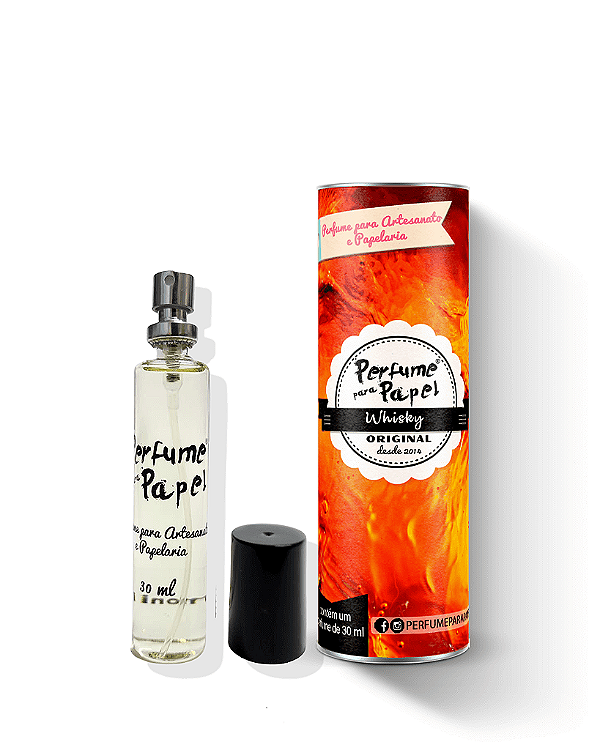 WHISKY 30 ml - Perfume para Artesanato e Papelaria - Perfume para Papel