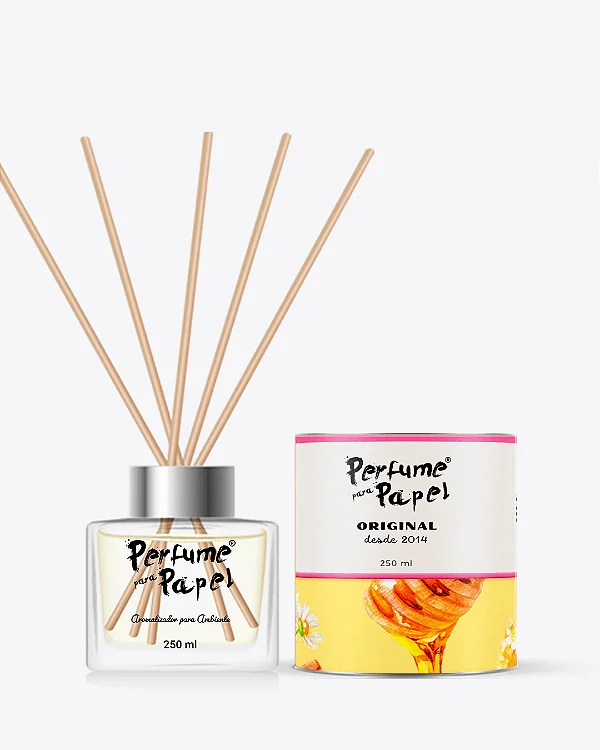 MEL - Difusor de Varetas para Ambiente  250 ml com 10 varetas
