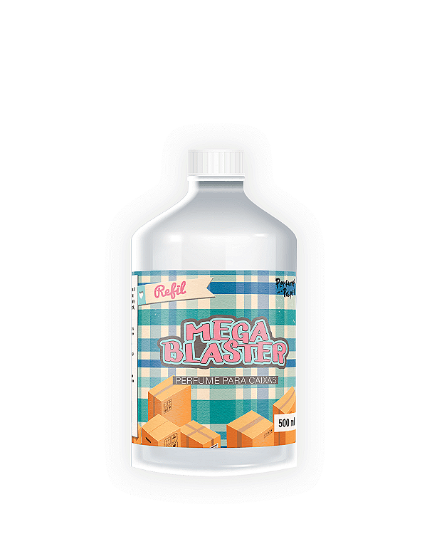 8 ANOS 500 ml - REFIL Mega Blaster - Perfume para Caixa e Embalagens | Perfume para Papel