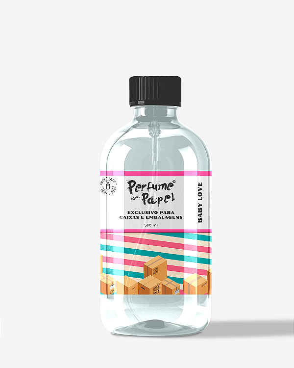 BABY LOVE 500 ml - REFIL Perfume para Caixa e Embalagens - Perfume para Papel