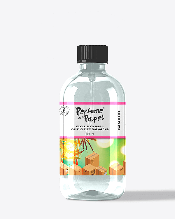 BAMBOO 500 ml - REFIL Perfume para Caixa e Embalagens - Perfume para Papel