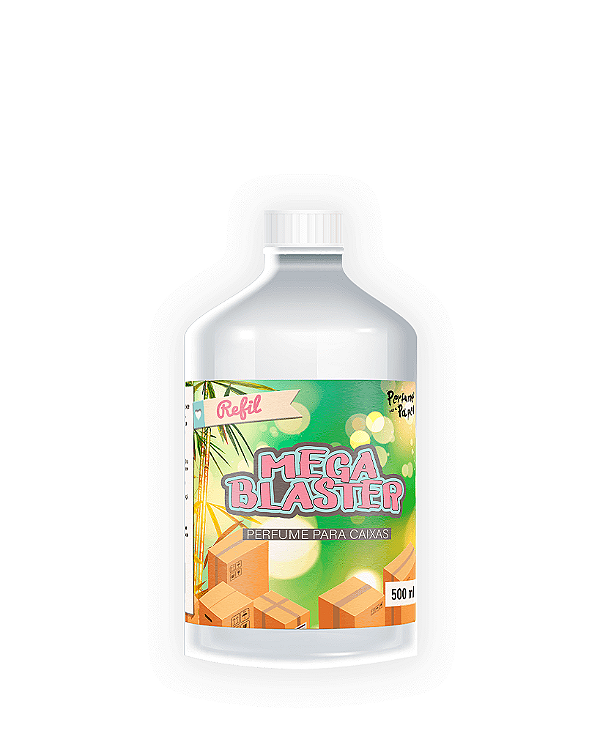 BAMBOO 500 ml - REFIL Mega Blaster - Perfume para Caixa e Embalagens | Perfume para Papel