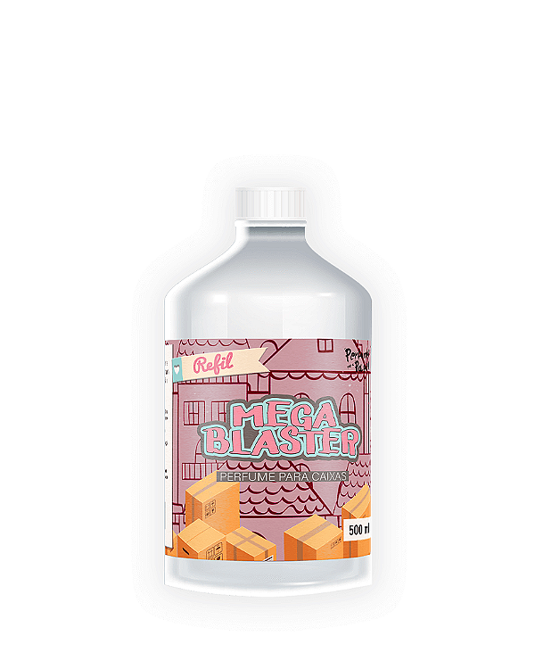 BAUNILHA 500 ml - REFIL Mega Blaster - Perfume para Caixa e Embalagens | Perfume para Papel