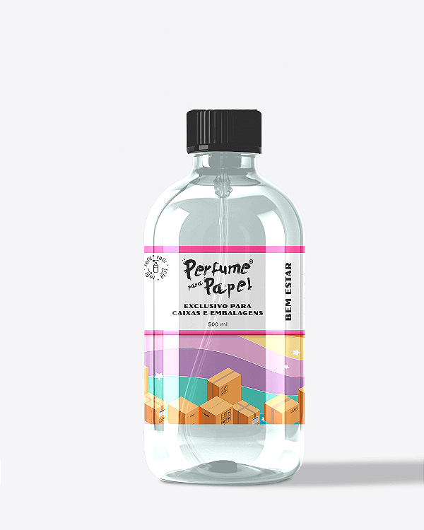 BEM ESTAR 500 ml - REFIL Perfume para Caixa e Embalagens - Perfume para Papel