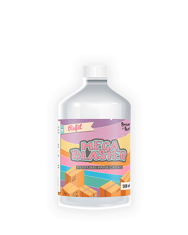 BEM ESTAR 500 ml - REFIL Mega Blaster - Perfume para Caixa e Embalagens | Perfume para Papel
