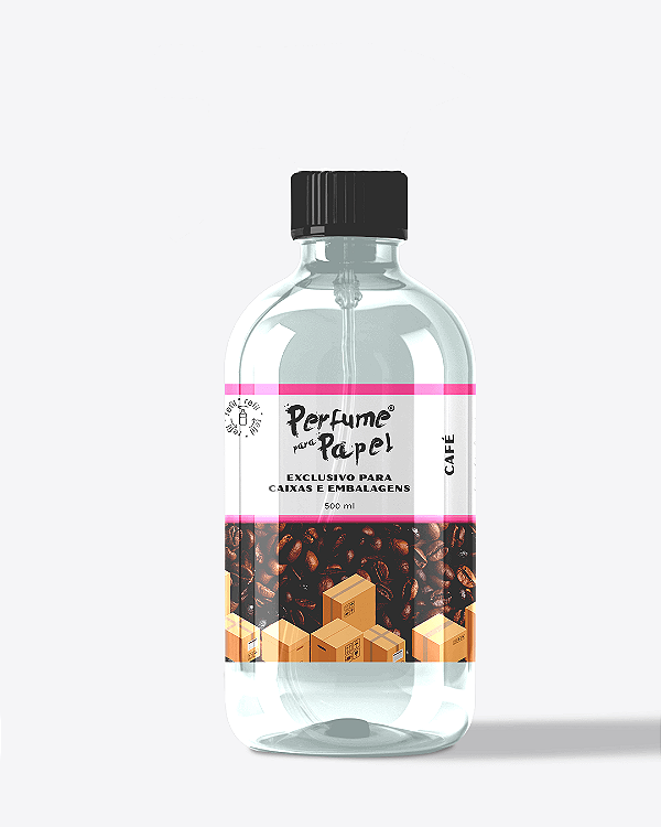 CAFÉ 500 ml - REFIL Perfume para Caixa e Embalagens - Perfume para Papel