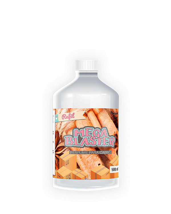 CANELA 500 ml - REFIL Mega Blaster - Perfume para Caixa e Embalagens | Perfume para Papel