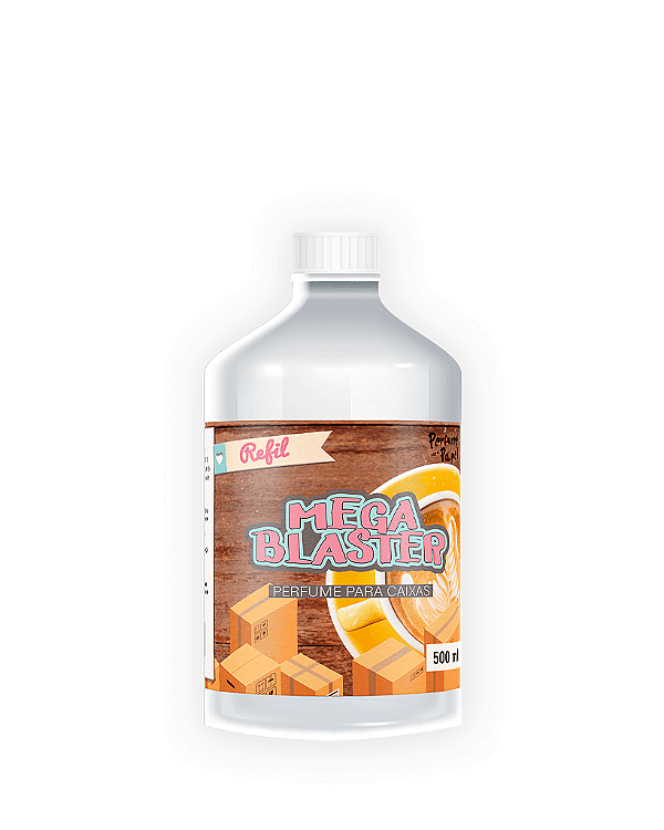 CAPPUCCINO 500 ml - REFIL Mega Blaster - Perfume para Caixa e Embalagens | Perfume para Papel
