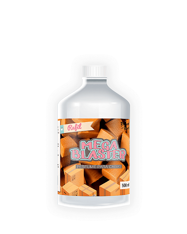 CARAMELO 500 ml - REFIL Mega Blaster - Perfume para Caixa e Embalagens | Perfume para Papel