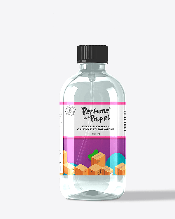 CHICLETE 500 ml - REFIL Perfume para Caixa e Embalagens - Perfume para Papel