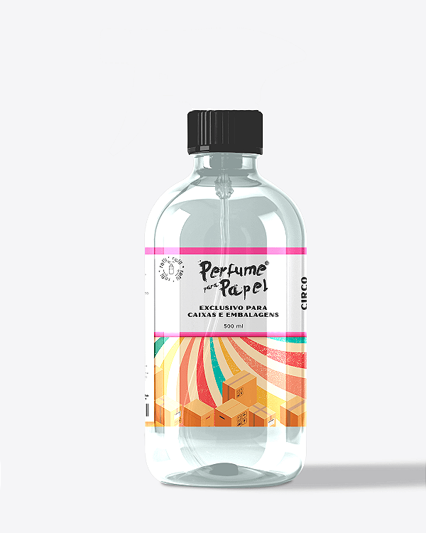 CIRCO 500 ml - REFIL Perfume para Caixa e Embalagens - Perfume para Papel