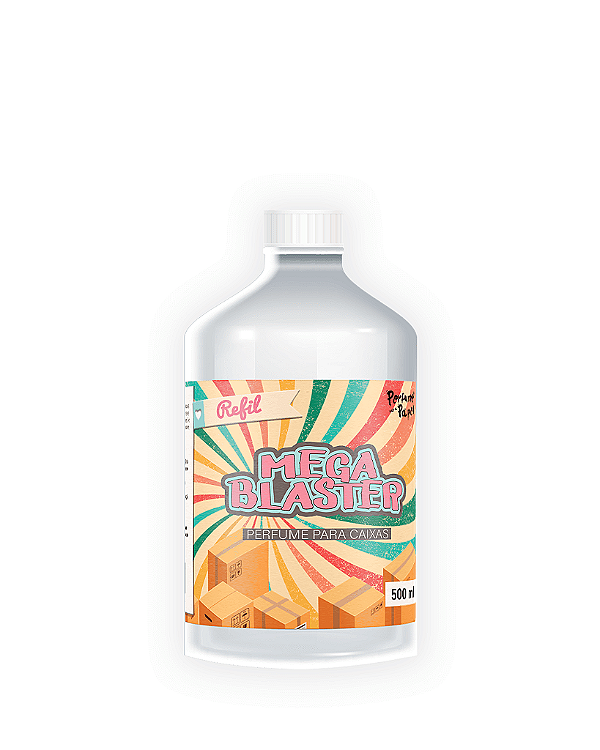 CIRCO 500 ml - REFIL Mega Blaster - Perfume para Caixa e Embalagens | Perfume para Papel