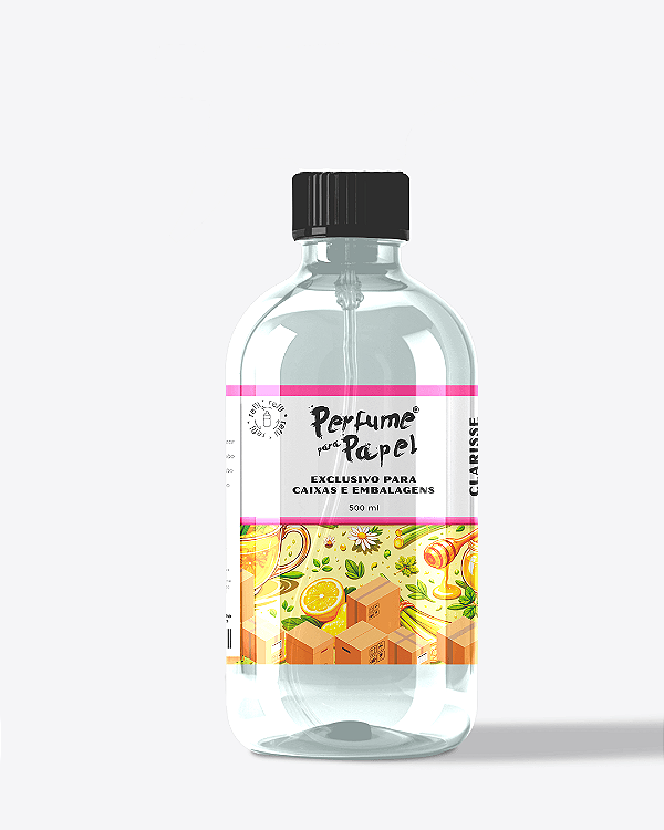 CLARISSE 500 ml - REFIL Perfume para Caixa e Embalagens - Perfume para Papel