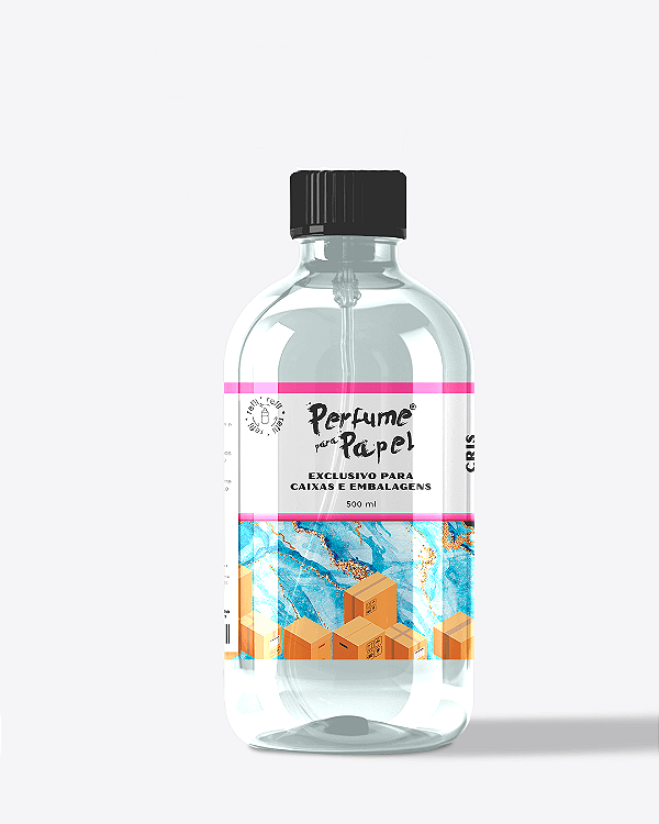 CRIS 500 ml - REFIL Perfume para Caixa e Embalagens - Perfume para Papel