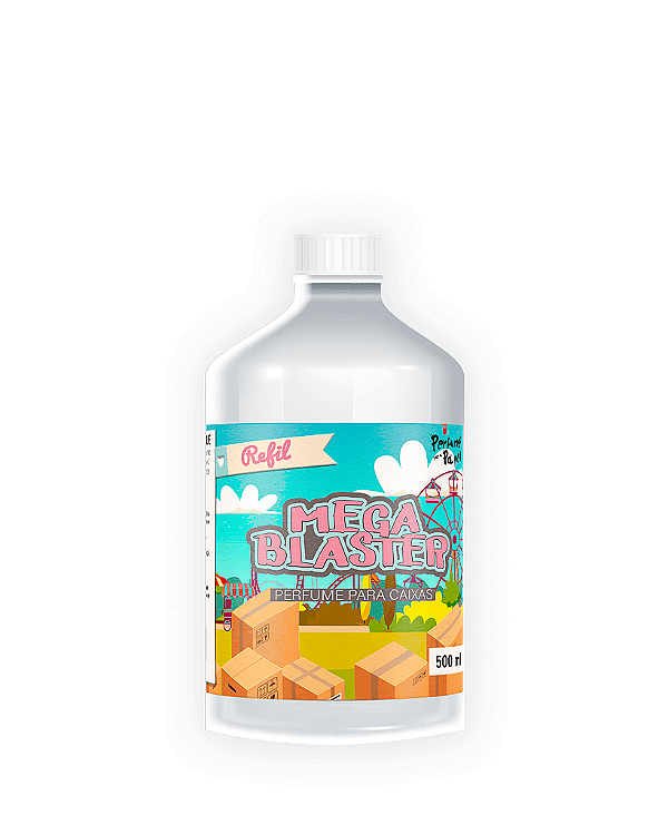 DOMINGO NO PARQUE 500 ml - REFIL Mega Blaster - Perfume para Caixa e Embalagens | Perfume para Papel