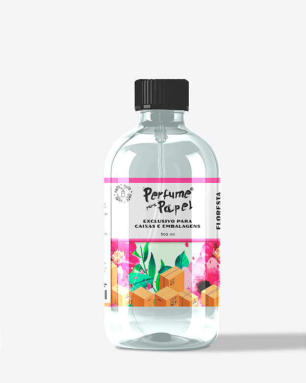 FLORESTA ENCANTADA 500 ml - REFIL Perfume para Caixa e Embalagens - Perfume para Papel