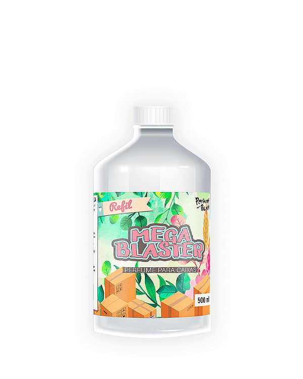FLORESTA ECANTADA 500 ml - REFIL Mega Blaster - Perfume para Caixa e Embalagens | Perfume para Papel