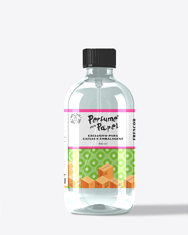 FRESCOR DA MANHÃ 500 ml - REFIL Perfume para Caixa e Embalagens - Perfume para Papel