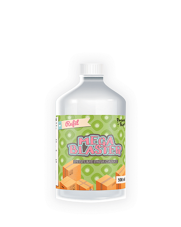 FRESCOR DA MANHÃ 500 ml - REFIL Mega Blaster - Perfume para Caixa e Embalagens | Perfume para Papel